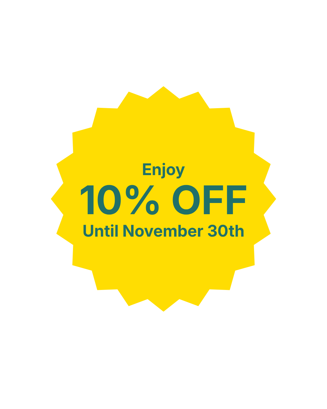 10% OFF