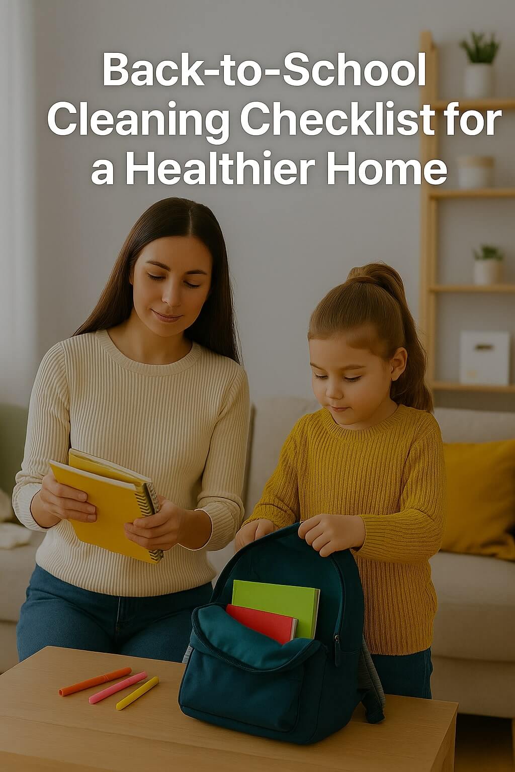 🧼 Back-to-School Cleaning: The Science Behind a Healthier, More Productive Home